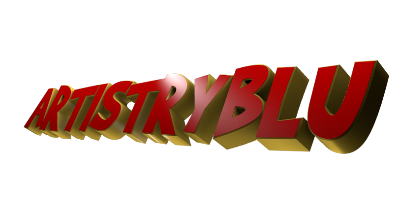 Lav 3D Text Logo - Gratis Billed Editor Online - ARTISTRYBLU