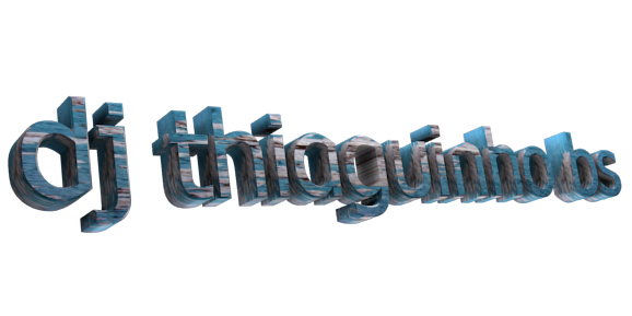 Editor de Imagem Online e Gratis - Criar Texto 3D - dj thiaguinho bs